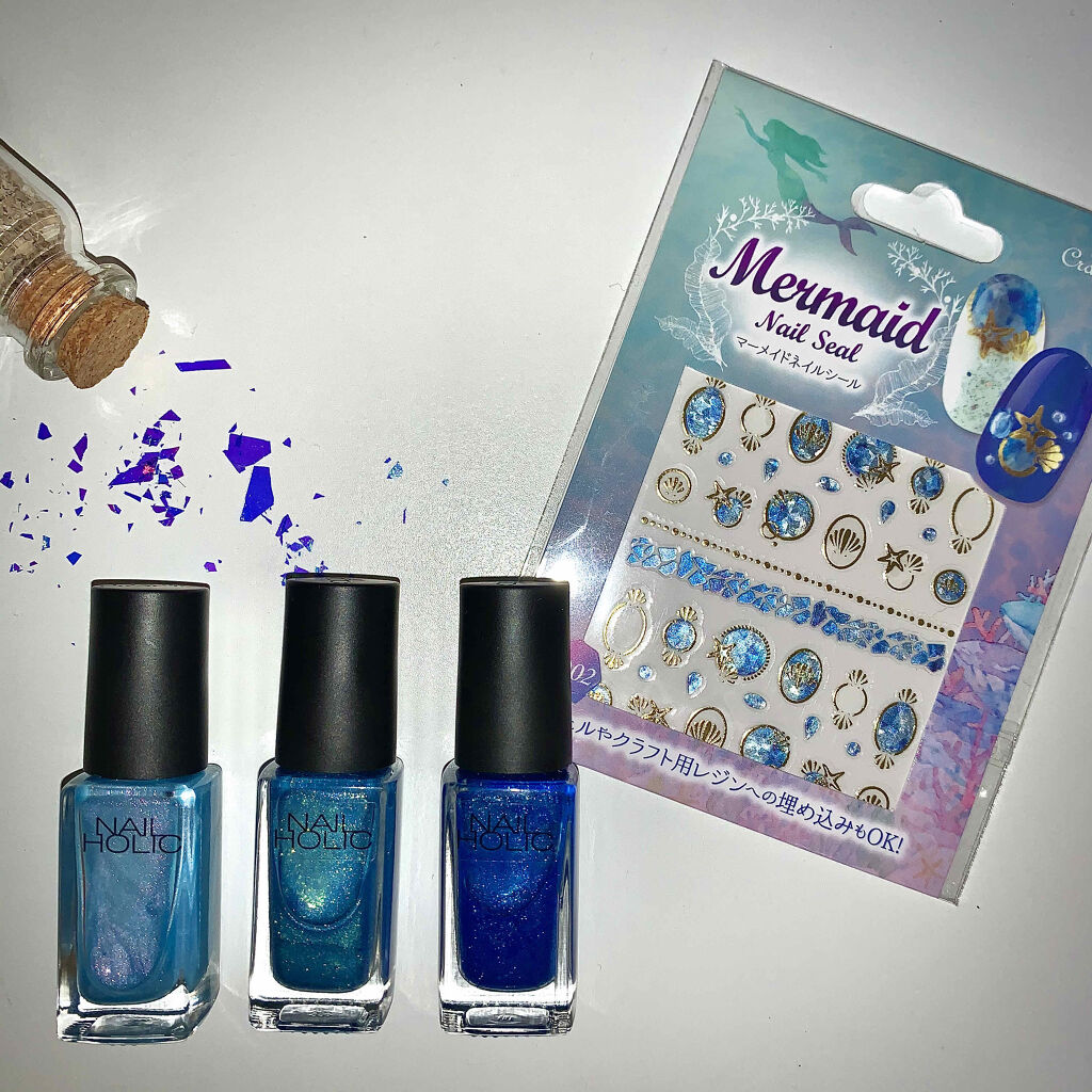 ネイルホリック Lagoon color BL921/ネイルホリック/マニキュアを使ったクチコミ（2枚目）