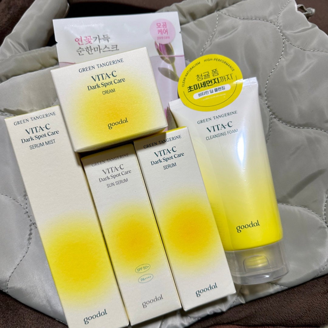 グリーンタンジェリン ビタC トナー/goodal/化粧水を使ったクチコミ(2枚目)