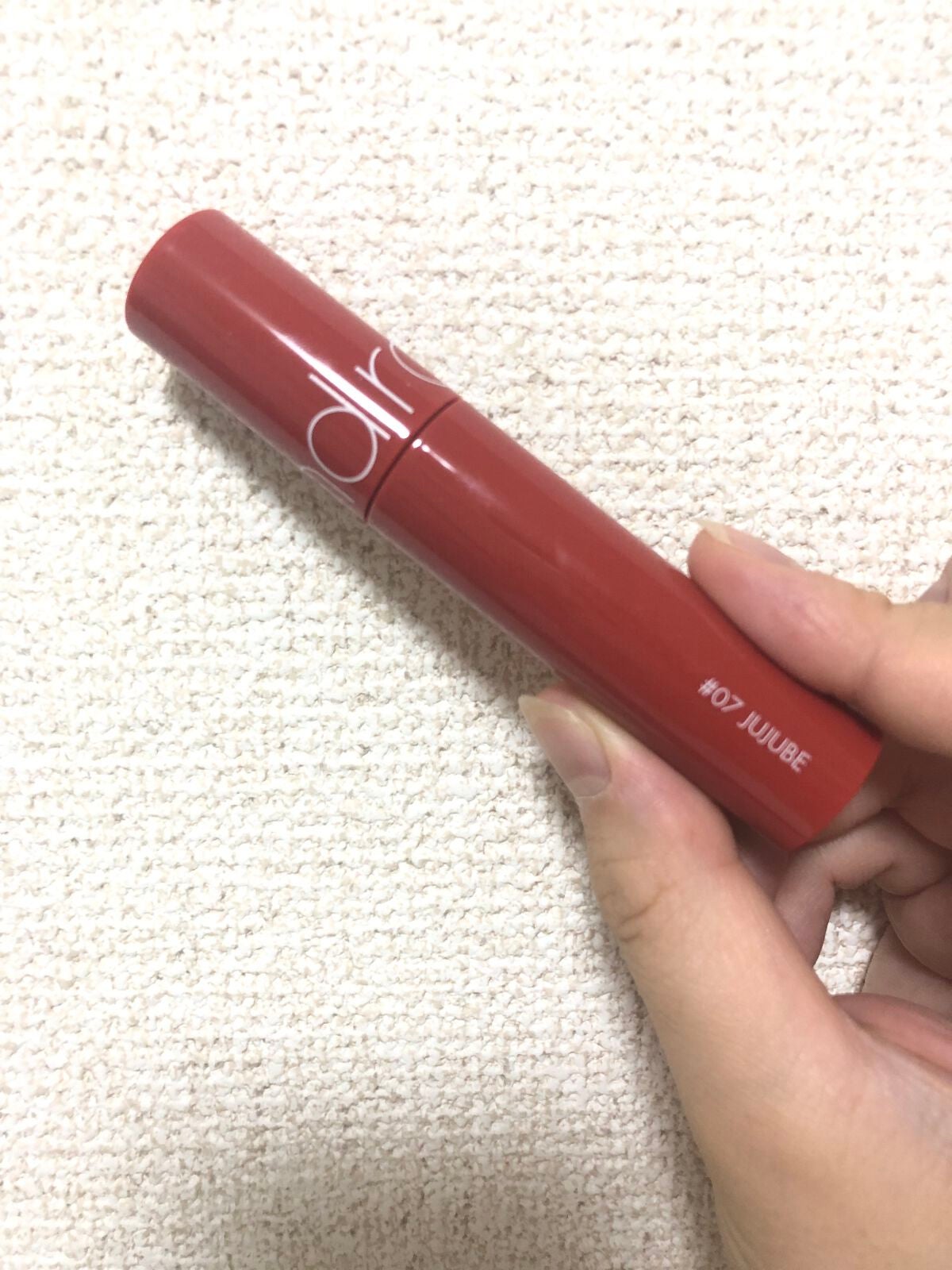 ジューシーラスティングティント/rom&nd/リップティントを使ったクチコミ(1枚目)