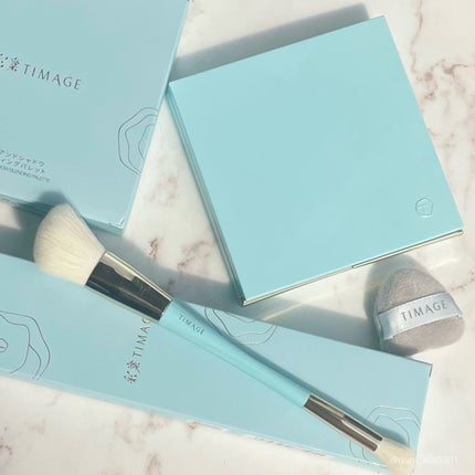 ハイライトシェーディングパレット/TIMAGE/パウダーハイライトを使ったクチコミ(7枚目)