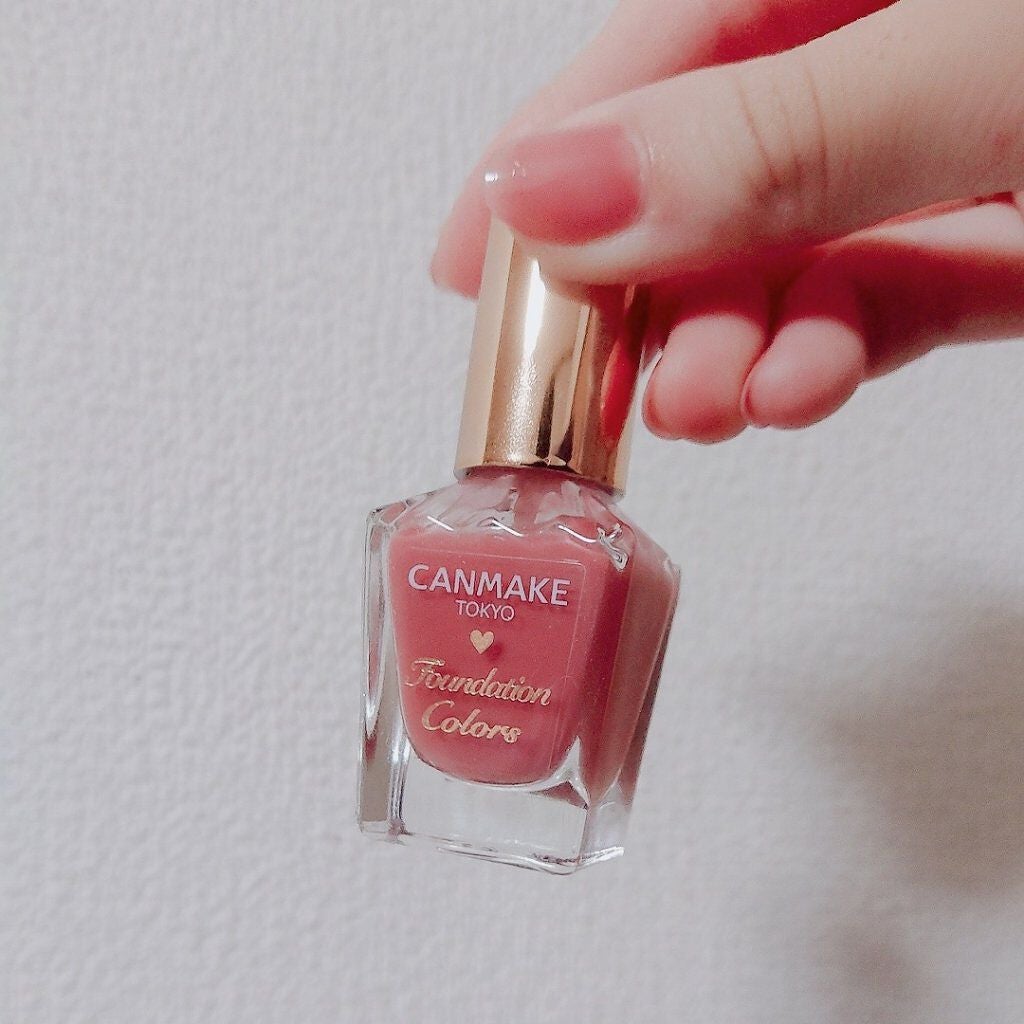 ファンデーションカラーズ/キャンメイク/マニキュアを使ったクチコミ(2枚目)