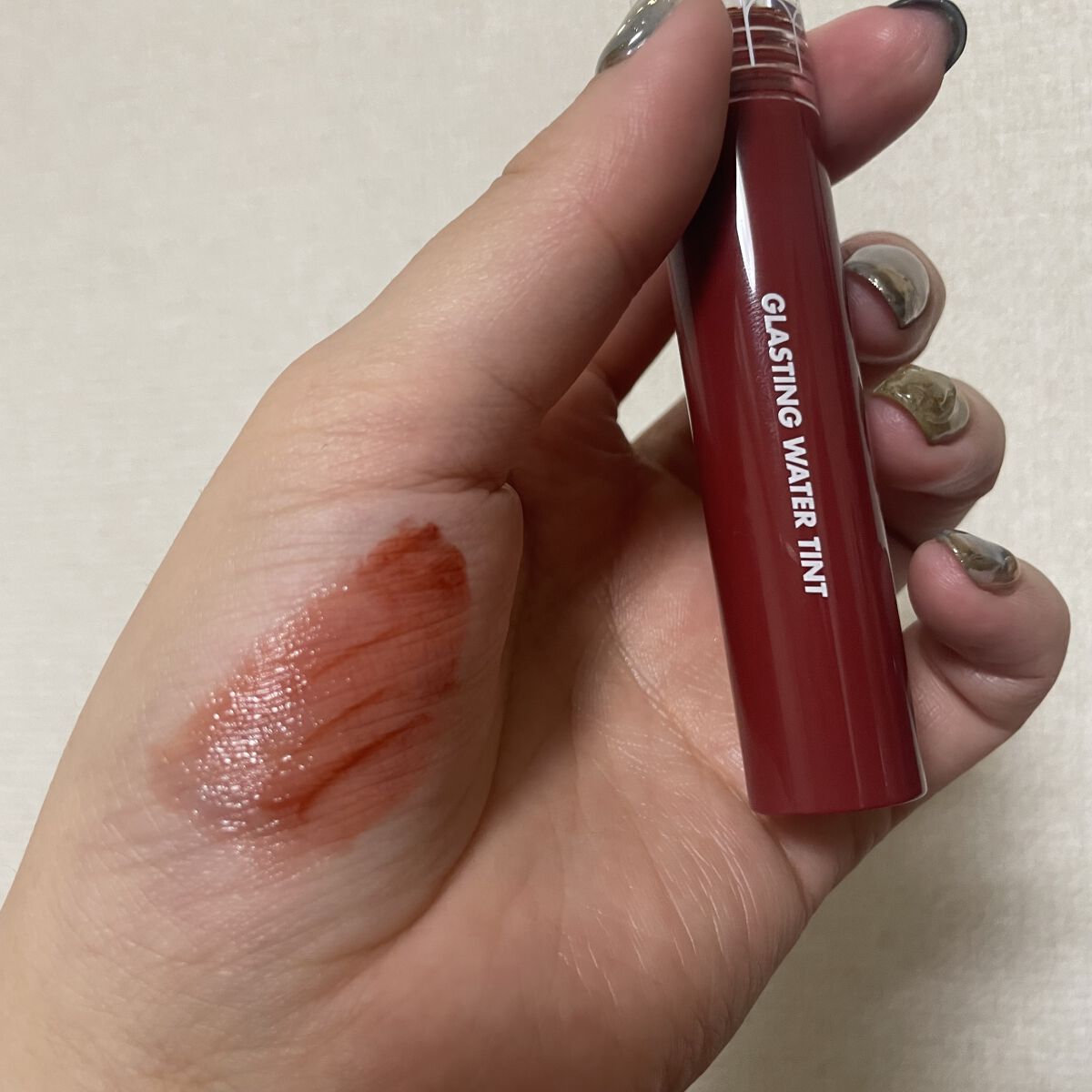 グラスティングウォーターティント/rom&nd/リップティントを使ったクチコミ（1枚目）