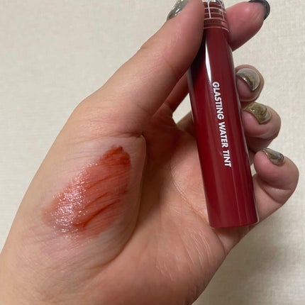 グラスティングウォーターティント/rom&nd/リップティントを使ったクチコミ(1枚目)