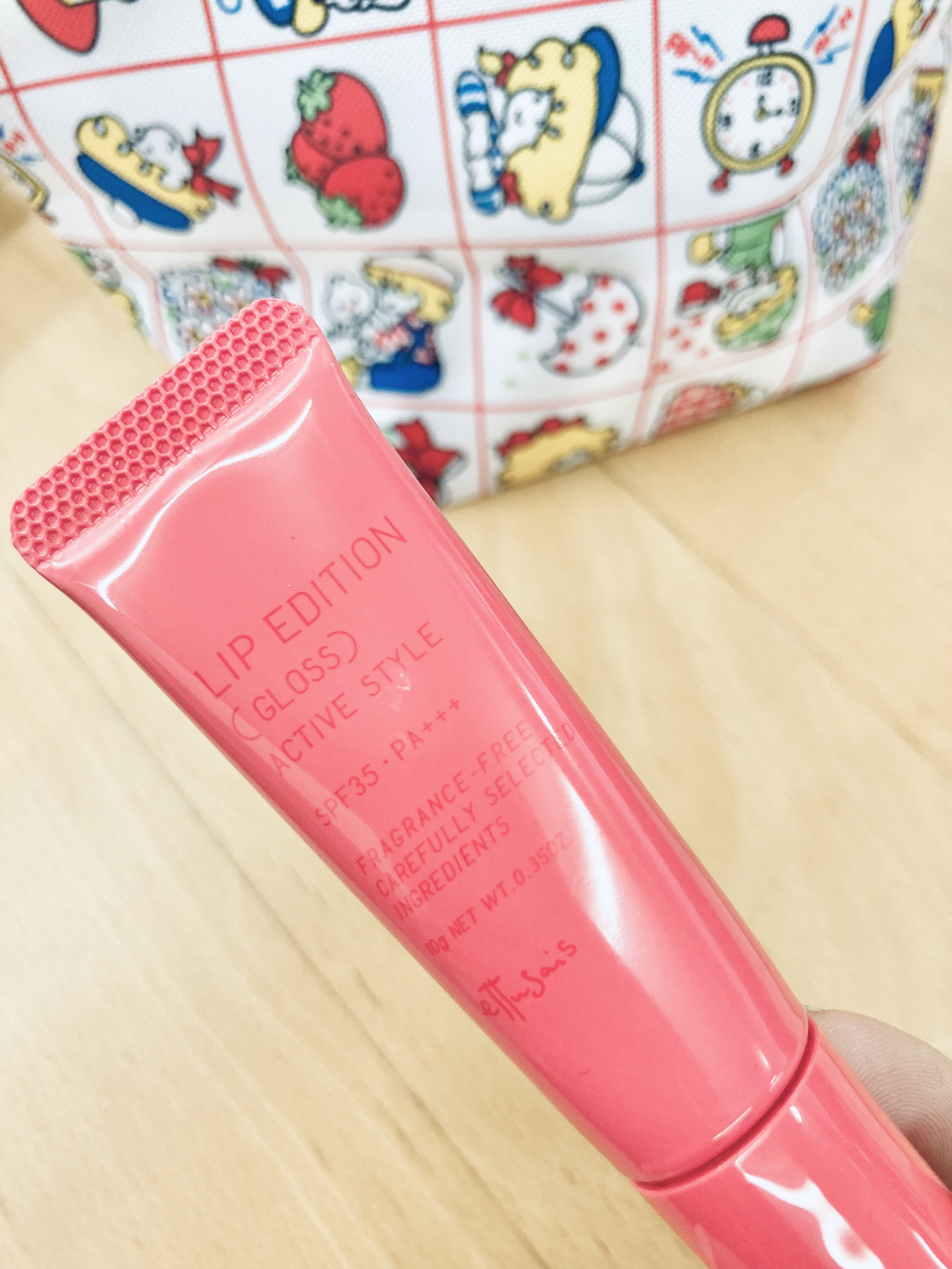 エテュセ リップエディション(グロス) 11 オレンジレッド/ettusais/リップグロスを使ったクチコミ（1枚目）