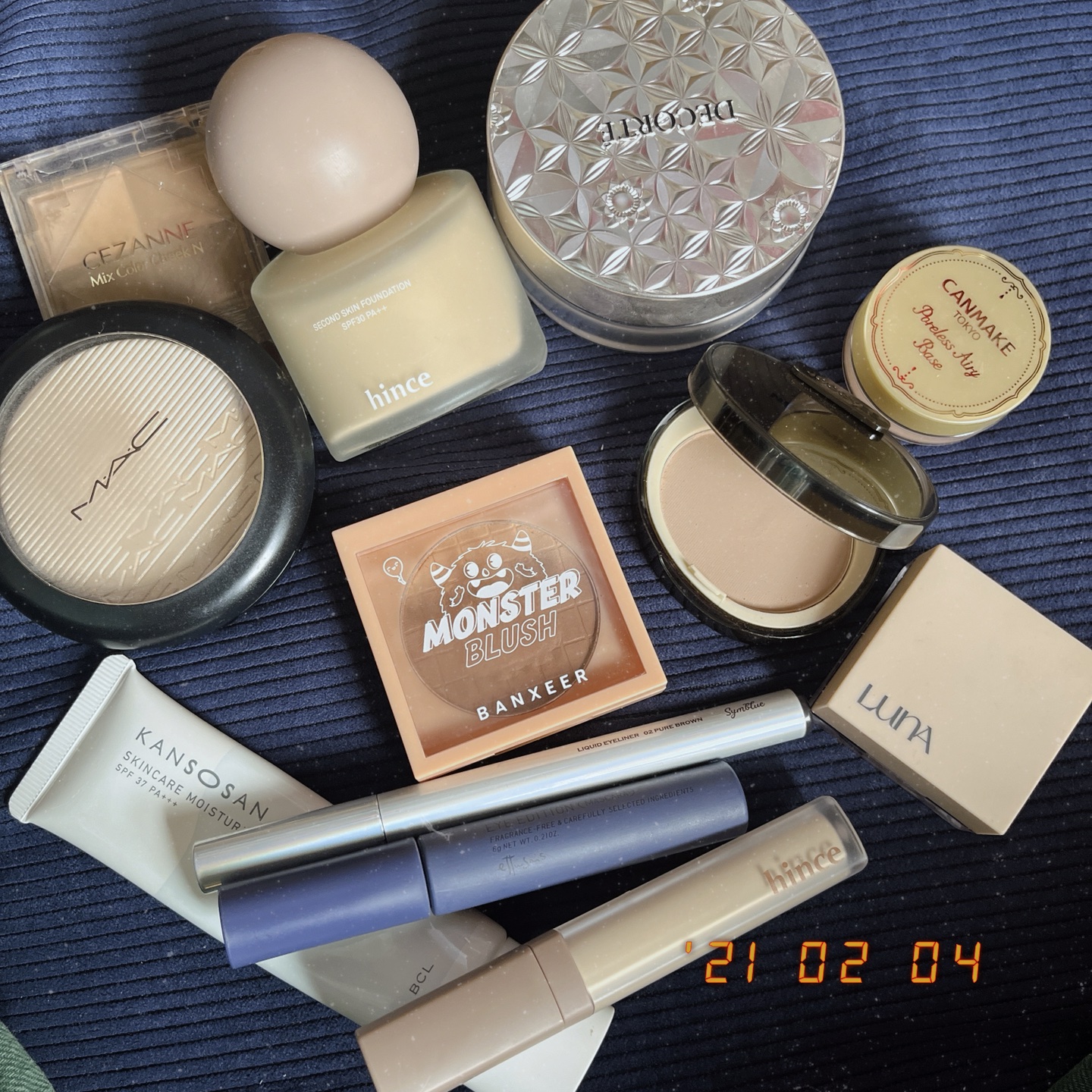 コンシールポット サーモン/LUNA/クリームコンシーラーを使ったクチコミ（2枚目）