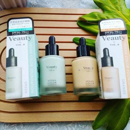 ヴィーガン カラーファンデーション/Veauty by THE_B/リキッドファンデーションを使ったクチコミ(1枚目)