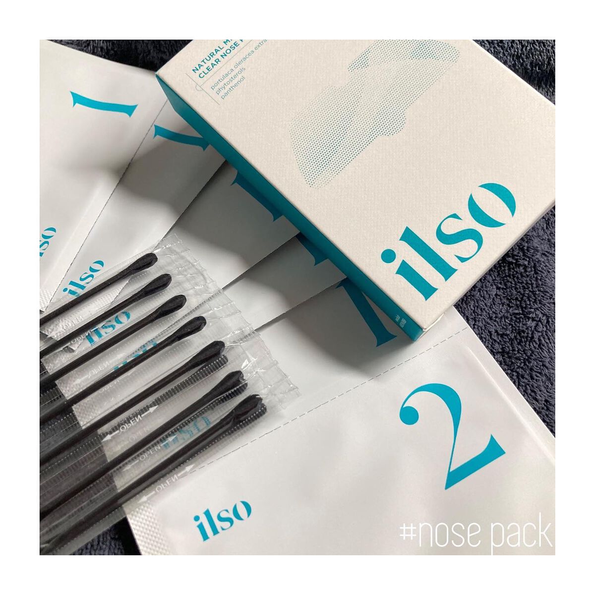 ナチュラルマイルドクリアノーズパック/ilso/シートマスク・パックを使ったクチコミ(1枚目)