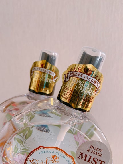 ナチュラルティーボディ&ヘアミスト GREEN & CLEAR TEAの香り/アフタヌーンティー/香水(レディース)を使ったクチコミ(2枚目)