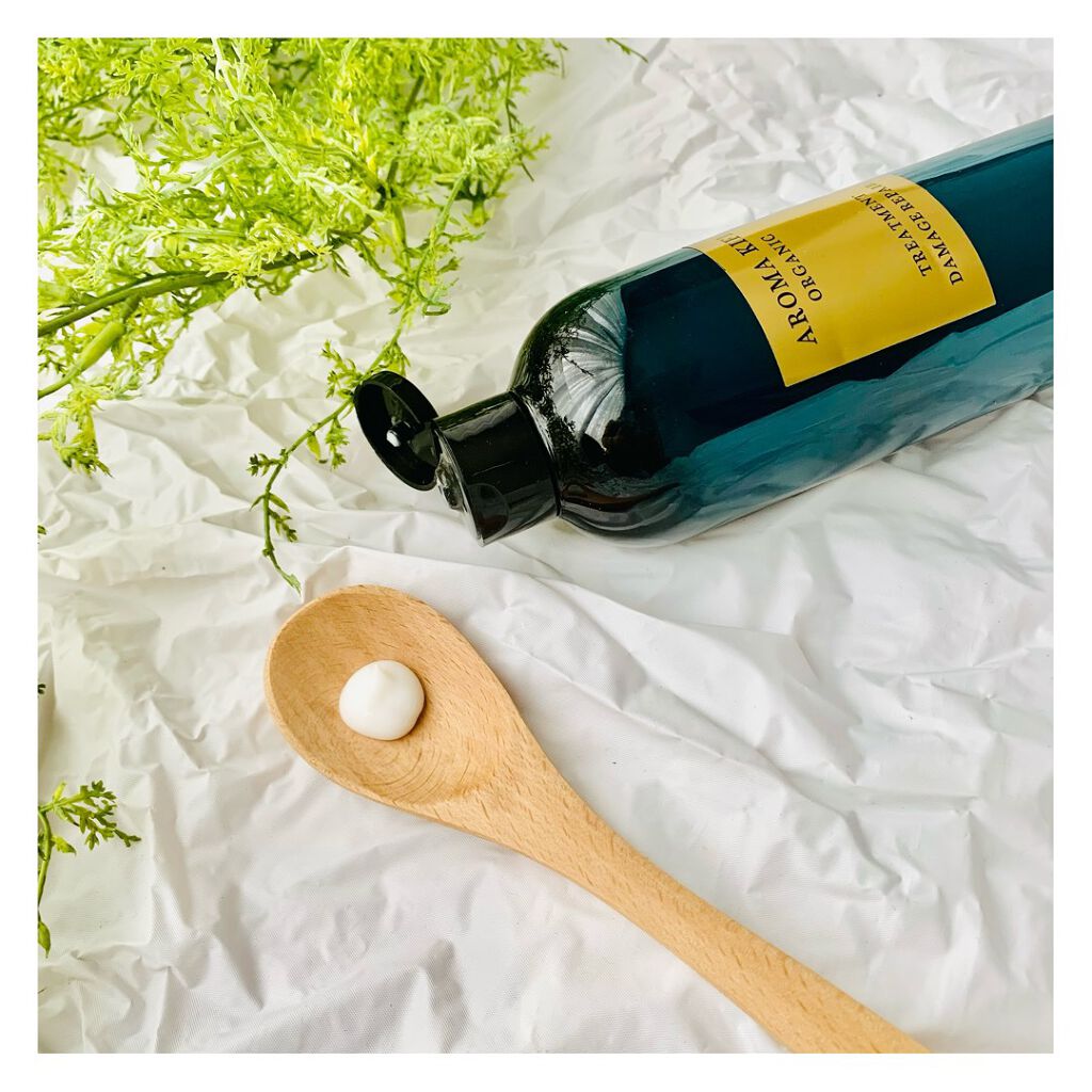 オーガニック シャンプー／トリートメント＜ダメージリペア＞/AROMA KIFI/シャンプー・コンディショナーを使ったクチコミ（2枚目）