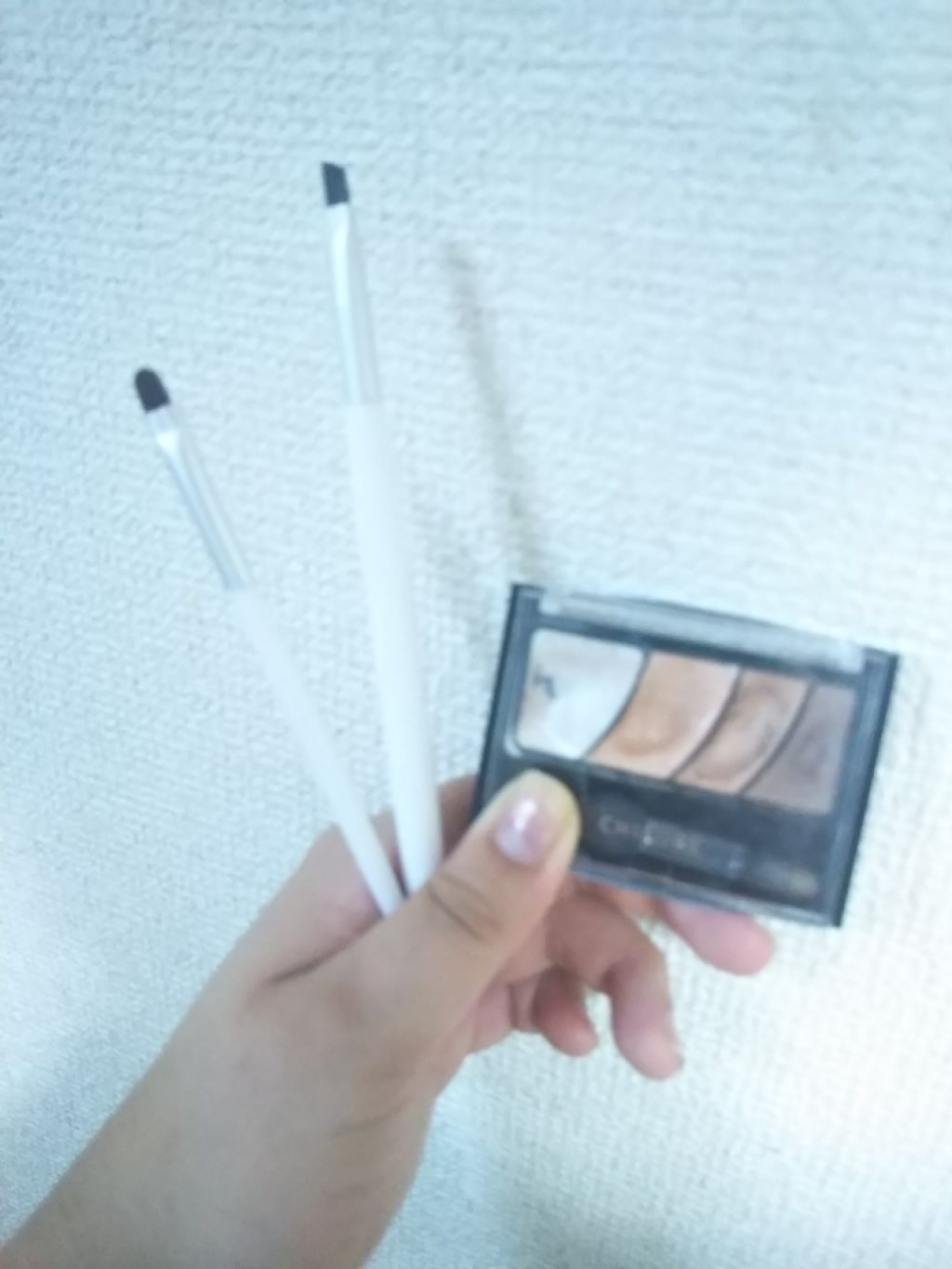 グラデーション アイ カラー(チップ付)/ちふれ/アイシャドウパレットを使ったクチコミ(1枚目)