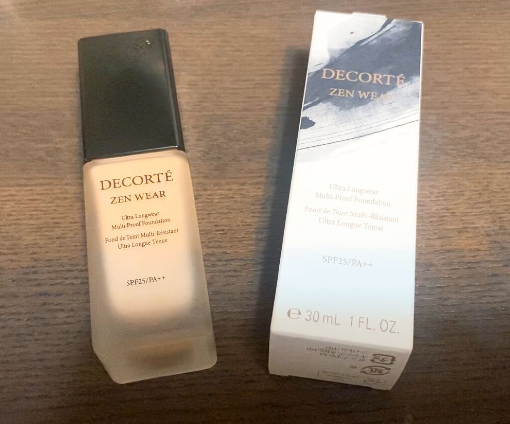 ゼン ウェア フルイド/DECORTÉ/リキッドファンデーションを使ったクチコミ(2枚目)