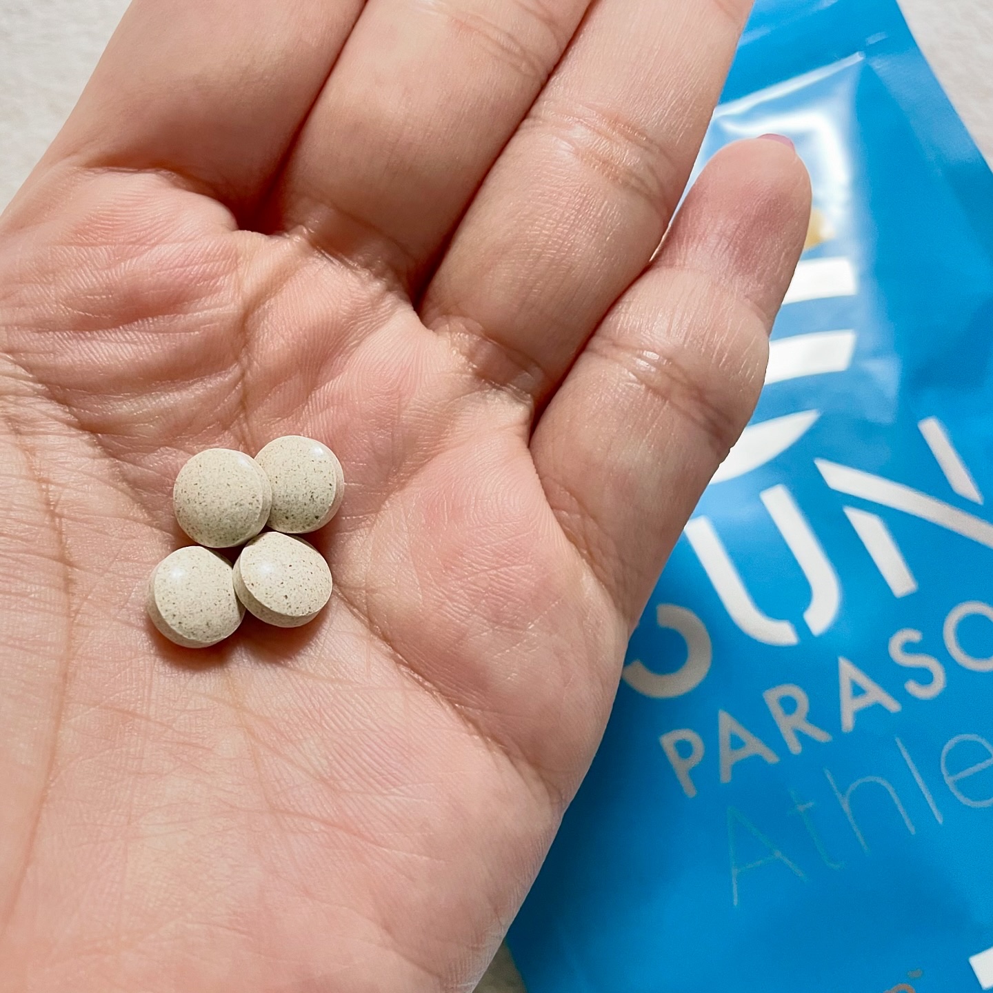 サンパラソルアスリート/VIVID HEALTH CARE/美容サプリメントを使ったクチコミ（3枚目）