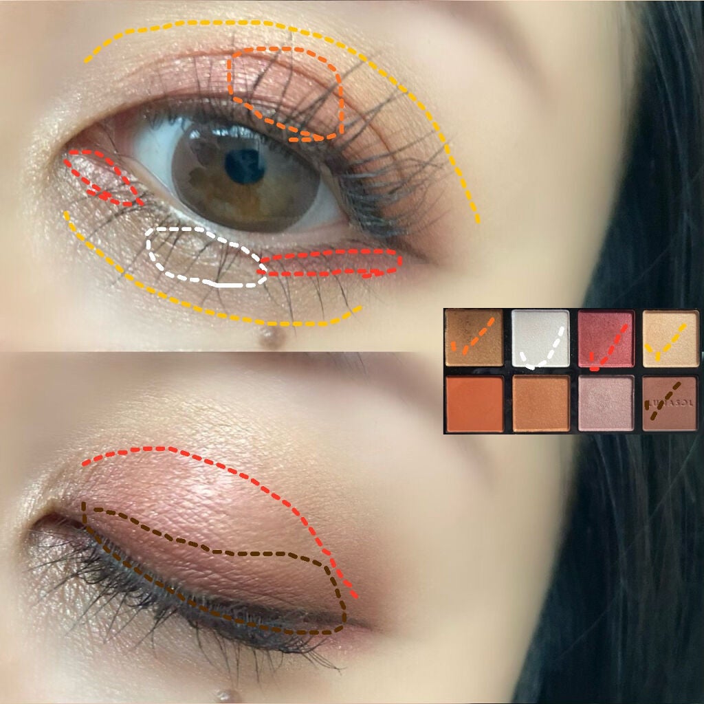 アイカラーレーション スペシャルエディション/LUNASOL/アイシャドウパレットを使ったクチコミ(3枚目)