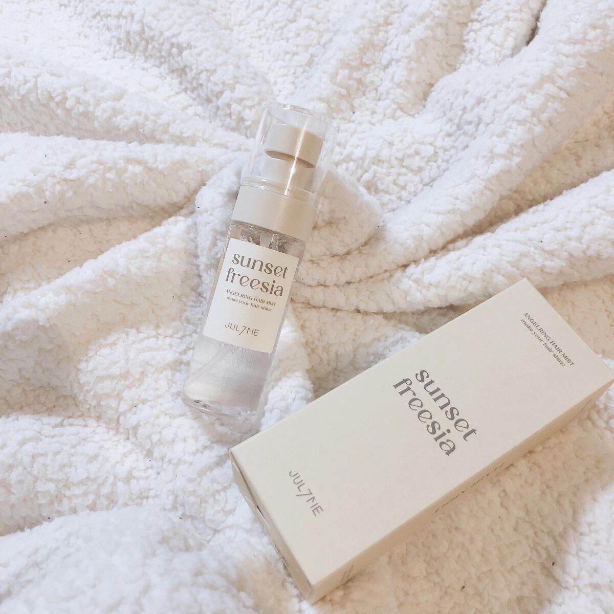 エンジェリングヘアミスト サンセットフリージア/JUL7ME/ヘアミストを使ったクチコミ（1枚目）