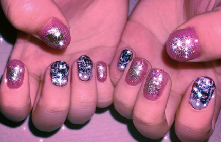 ジェルネイル(ライト対応)/セリア/ジェルネイルを使ったクチコミ(1枚目)