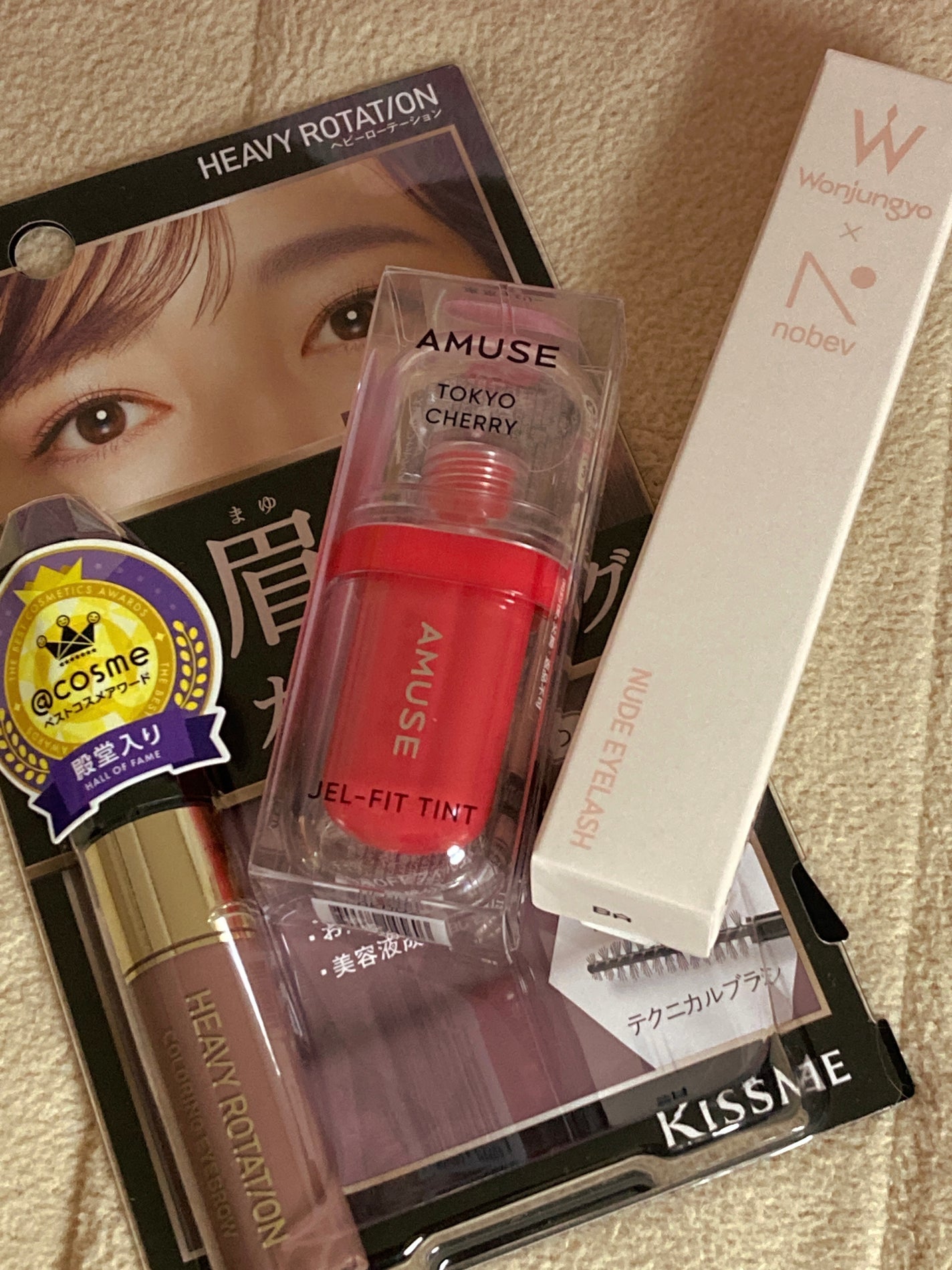 カラーリングアイブロウ/ヘビーローテーション/眉マスカラを使ったクチコミ(1枚目)