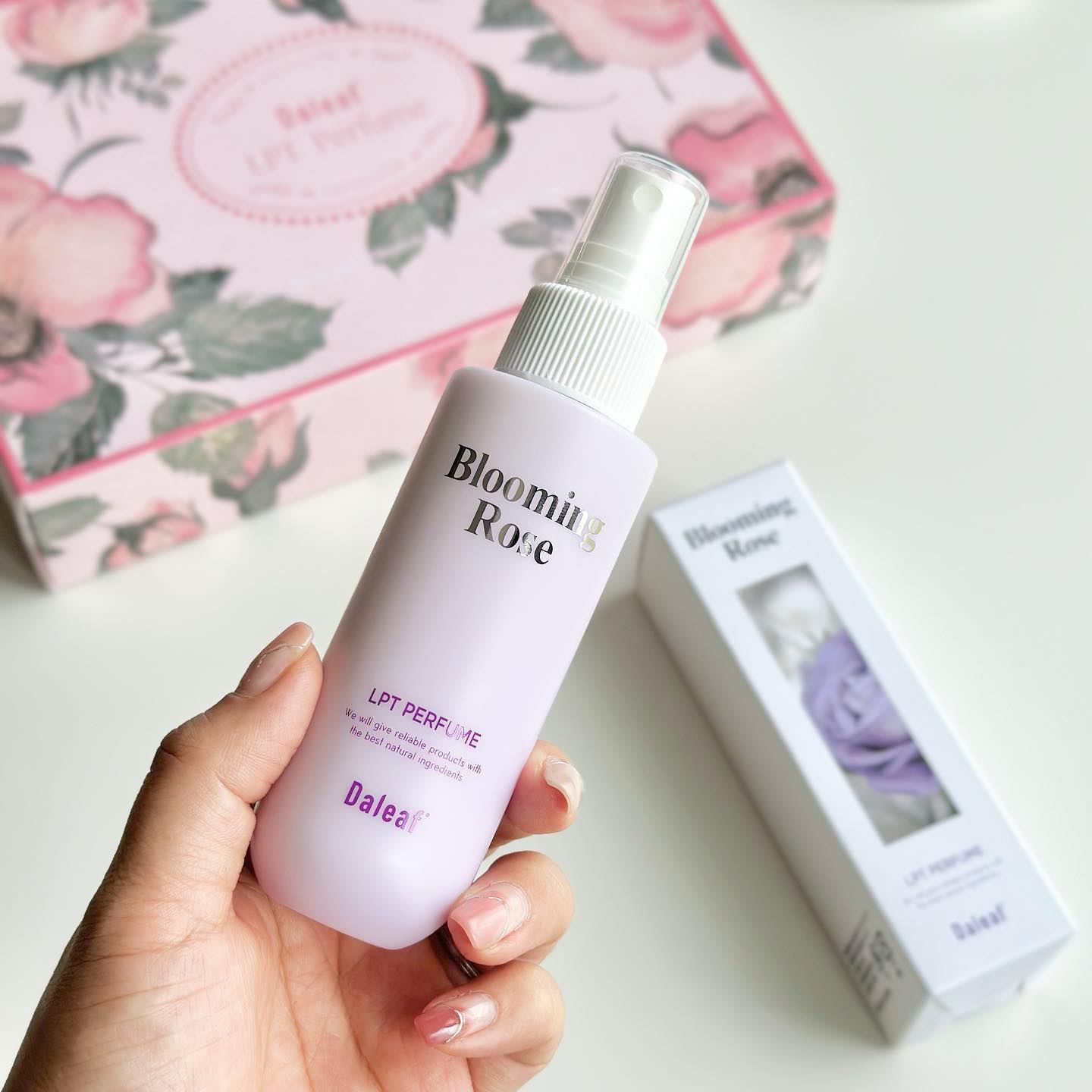 パフュームヘアパックインミスト Pink Breeze/Daleaf/アウトバストリートメントを使ったクチコミ（3枚目）