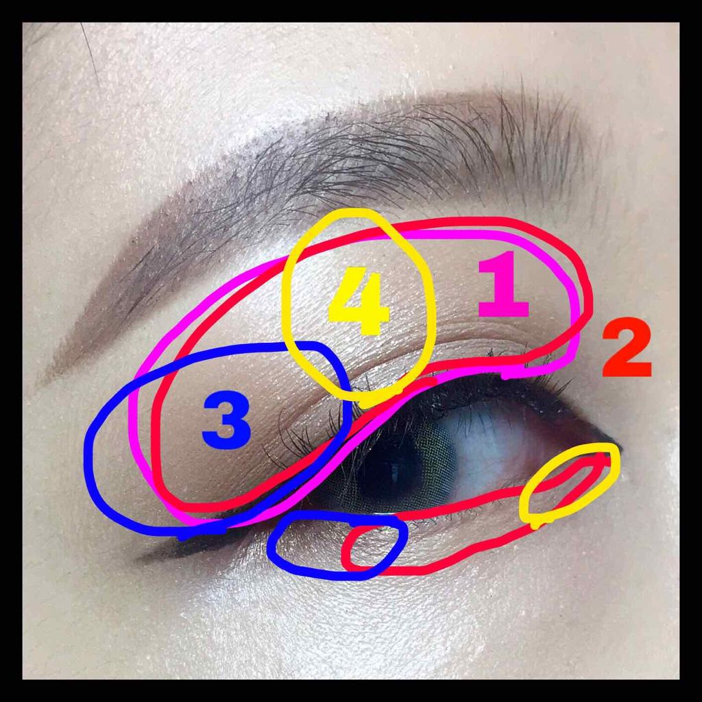 マジョルック(イルミネーター)/MAJOLICA MAJORCA/アイシャドウパレットを使ったクチコミ(3枚目)