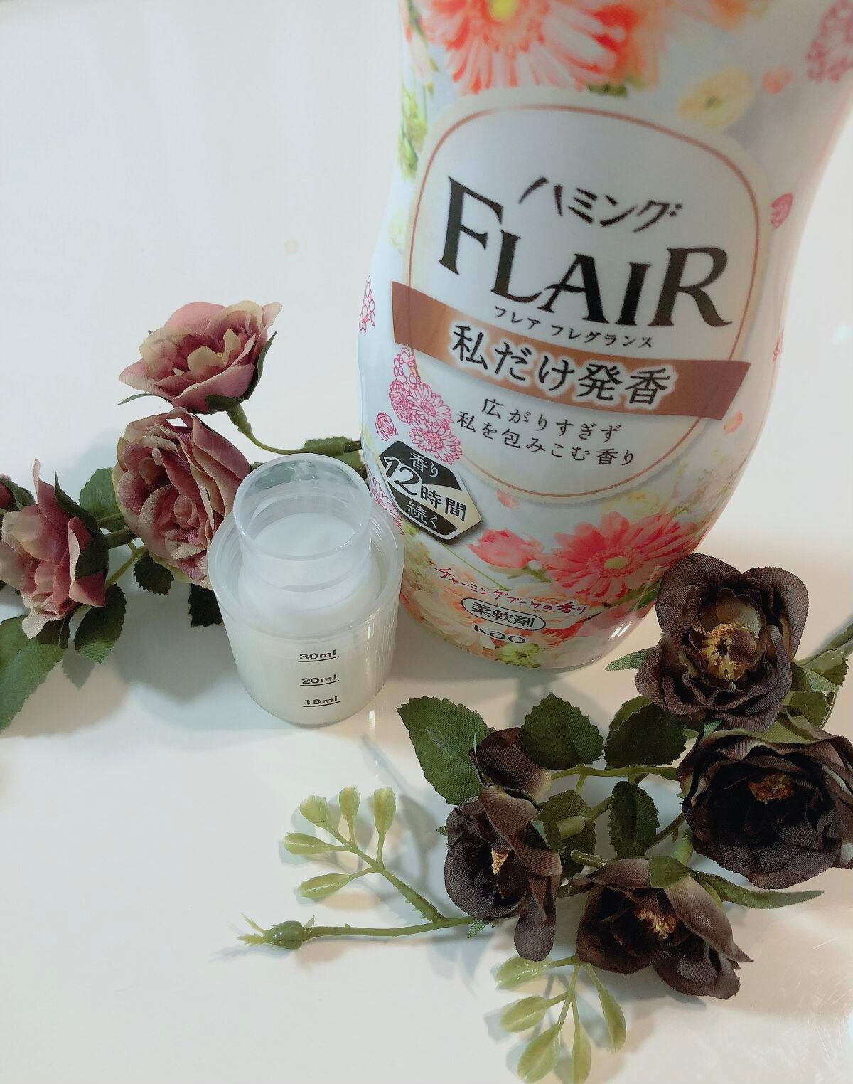 ハミング フレア フレグランス フラワーハーモニーの香り/ハミングフレア/柔軟剤を使ったクチコミ(3枚目)