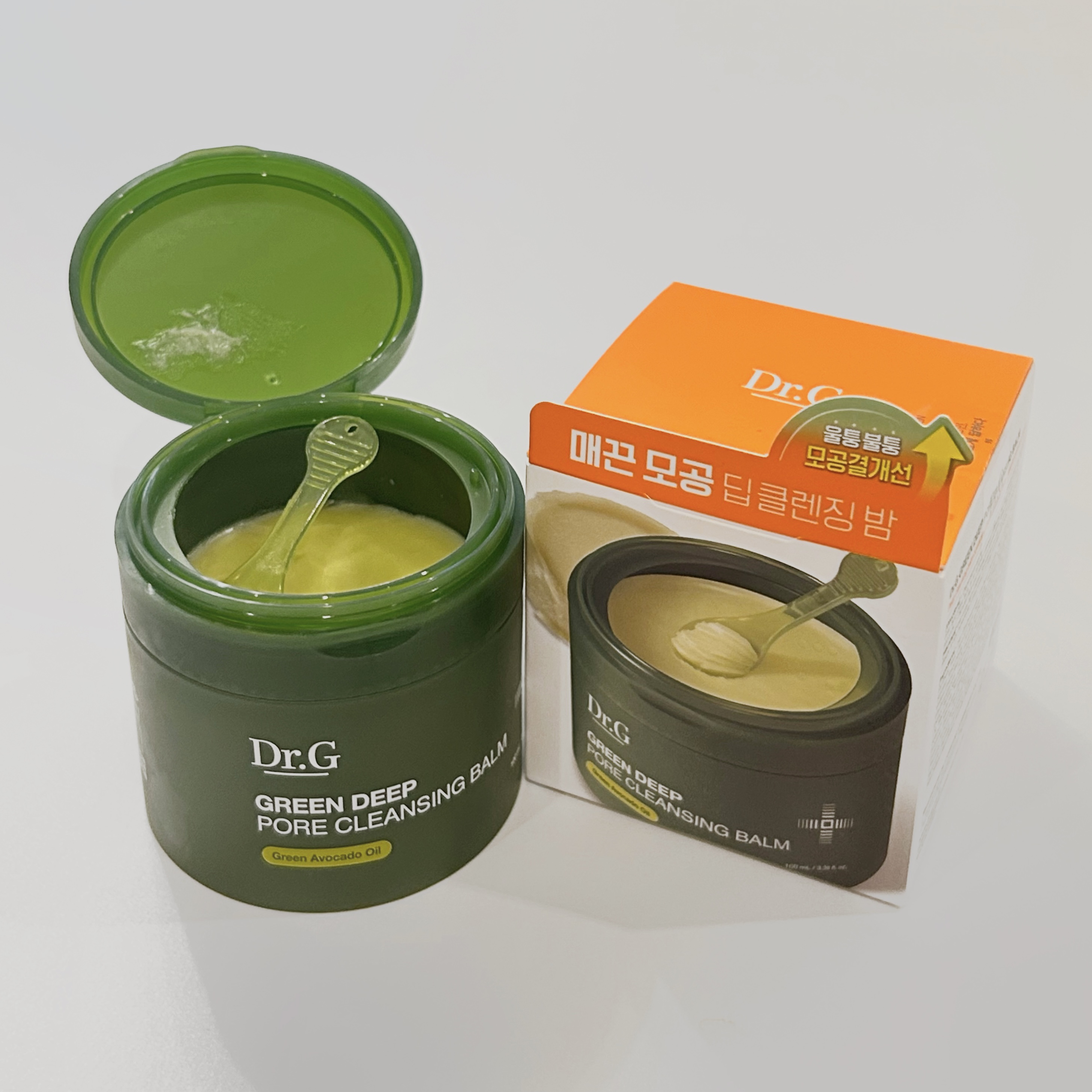 グリーンディープポアクレンジングバーム/Dr.G/クレンジングバームを使ったクチコミ（1枚目）