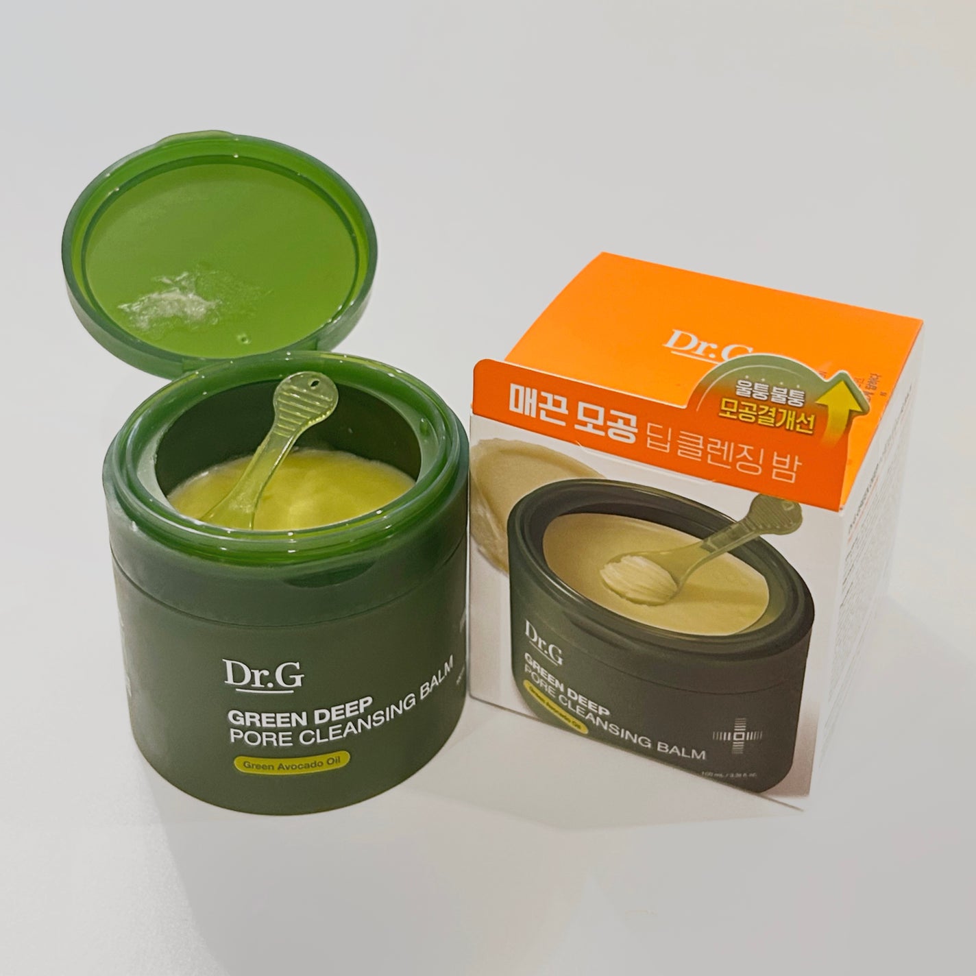 グリーンディープポアクレンジングバーム/Dr.G/クレンジングバームを使ったクチコミ(1枚目)