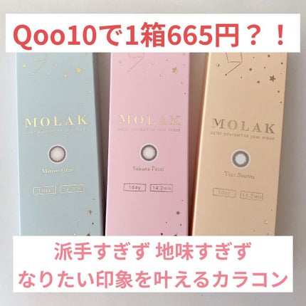 MOLAK 1day/MOLAK/ワンデー(1DAY)カラコンを使ったクチコミ(1枚目)