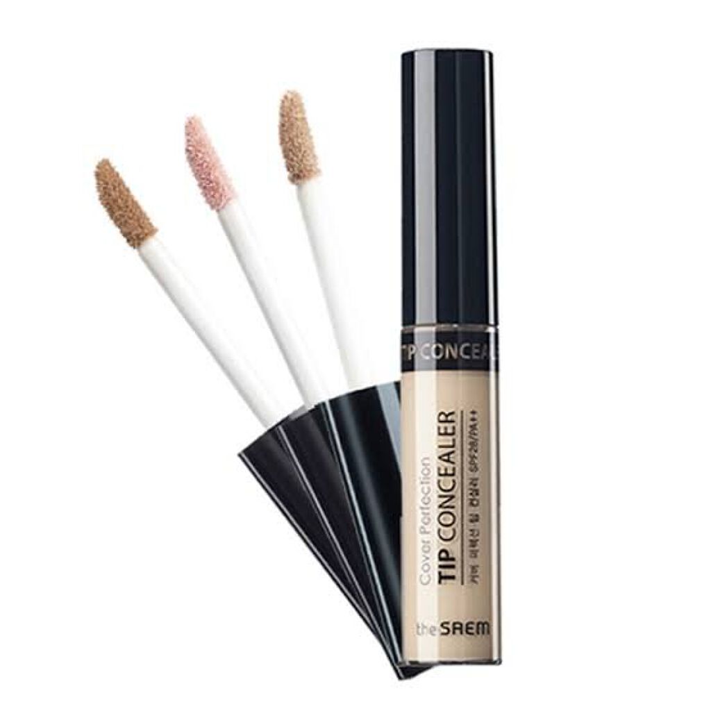 カバーパーフェクション チップコンシーラー/the SAEM/リキッドコンシーラーを使ったクチコミ（3枚目）
