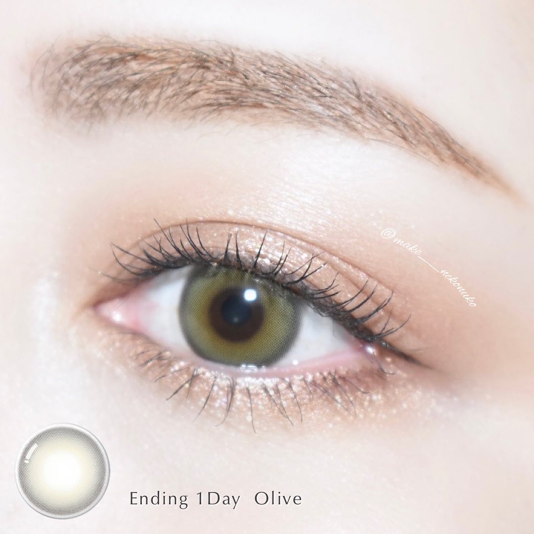 Ending 1day/OLENS/ワンデー（１DAY）カラコンを使ったクチコミ（2枚目）