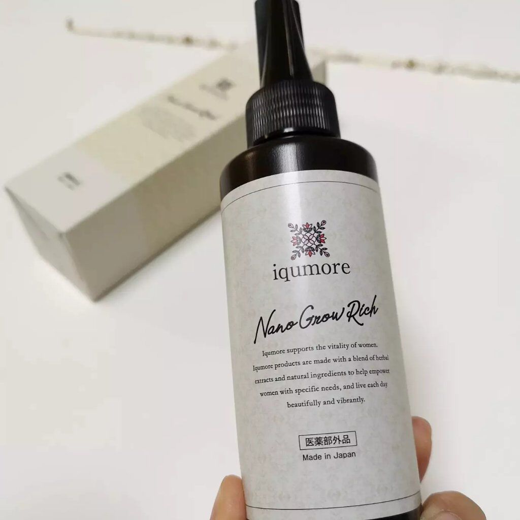 ナノグロウリッチ/iqumore/頭皮ローションを使ったクチコミ(2枚目)