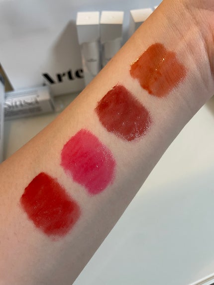 ビルダブルデューイフィットティント/ArteSinsa/リップティントを使ったクチコミ(3枚目)