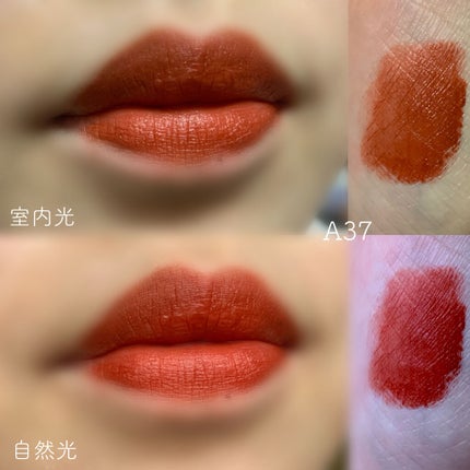エアフィットベルベットティント7/BLACK ROUGE/リップティントを使ったクチコミ(3枚目)
