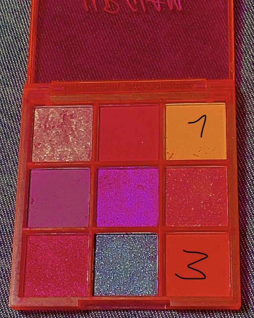 UR GLAM BLOOMING EYE COLOR PALETTE/U R GLAM/アイシャドウパレットを使ったクチコミ(3枚目)