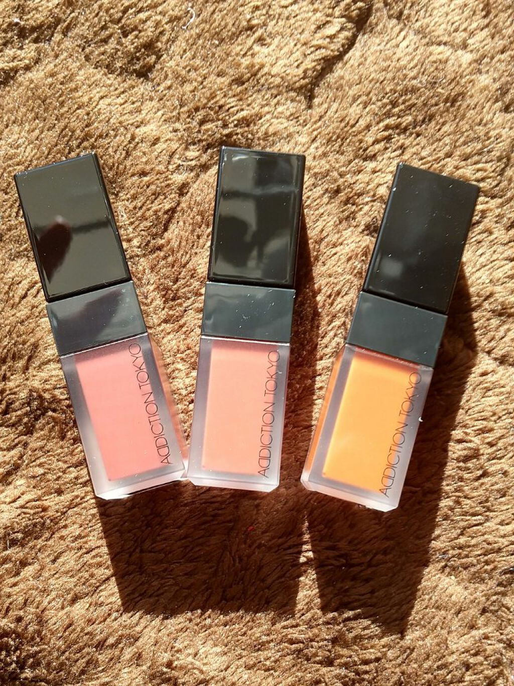 ザ マット リップ リキッド　“ミニ トリオ” 002 テラコッタ セレクション/ADDICTION/口紅を使ったクチコミ（3枚目）