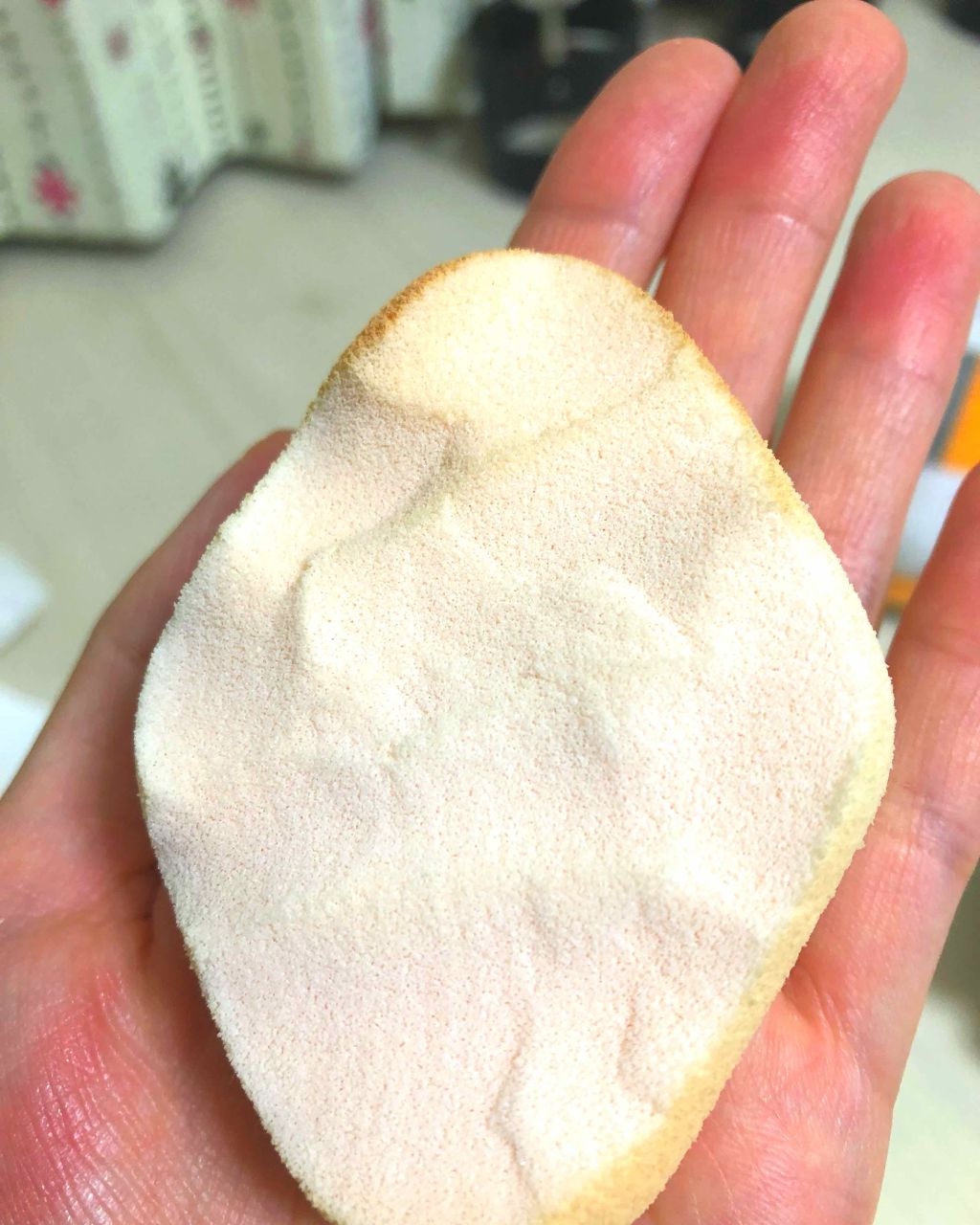 シフォンタッチスポンジN ダイヤ型/ロージーローザ/パフ・スポンジを使ったクチコミ（1枚目）