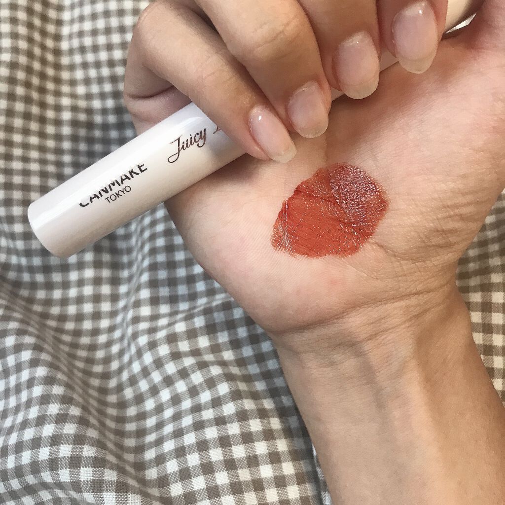 ジューシーリップティント/キャンメイク/口紅を使ったクチコミ(3枚目)