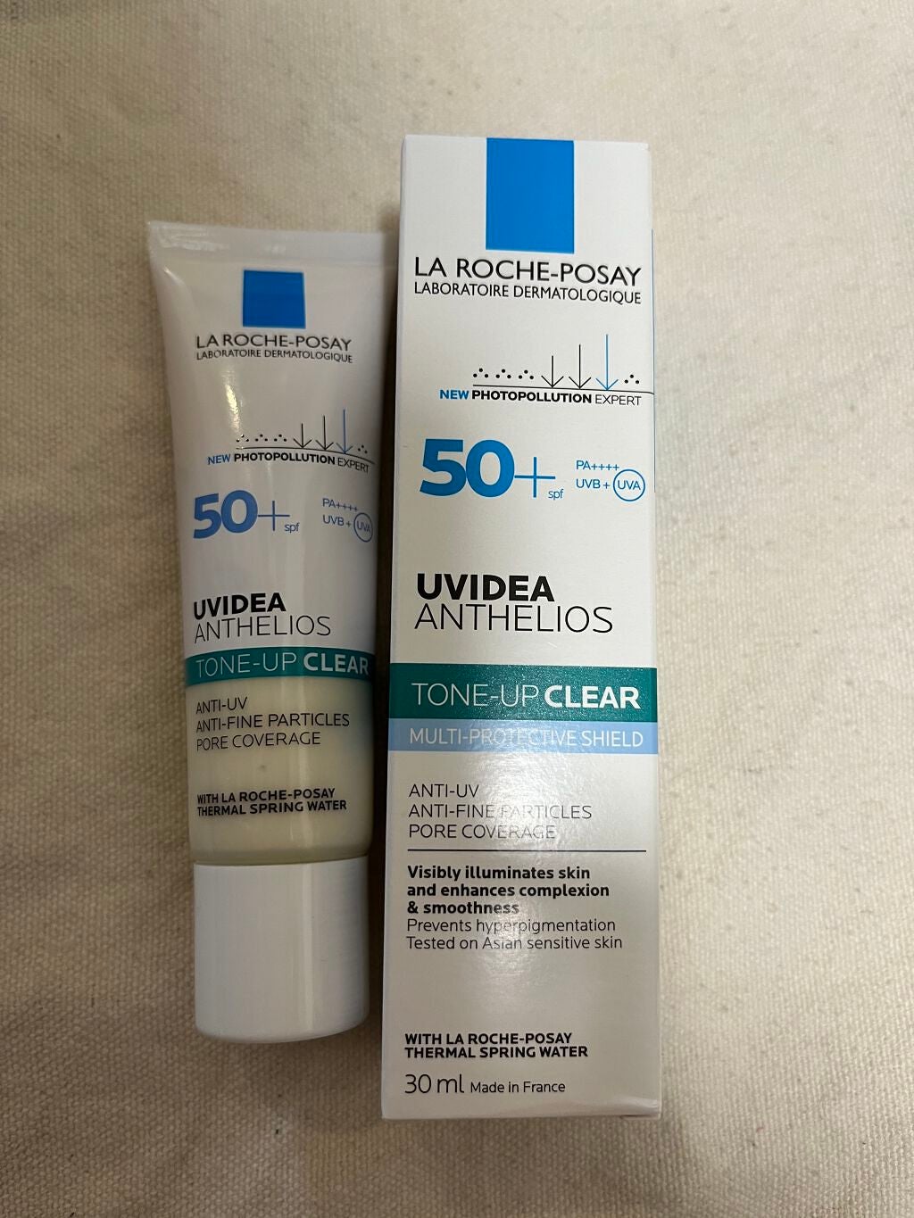 UVイデア XL プロテクショントーンアップ クリア/ラ ロッシュ ポゼ/化粧下地を使ったクチコミ(2枚目)