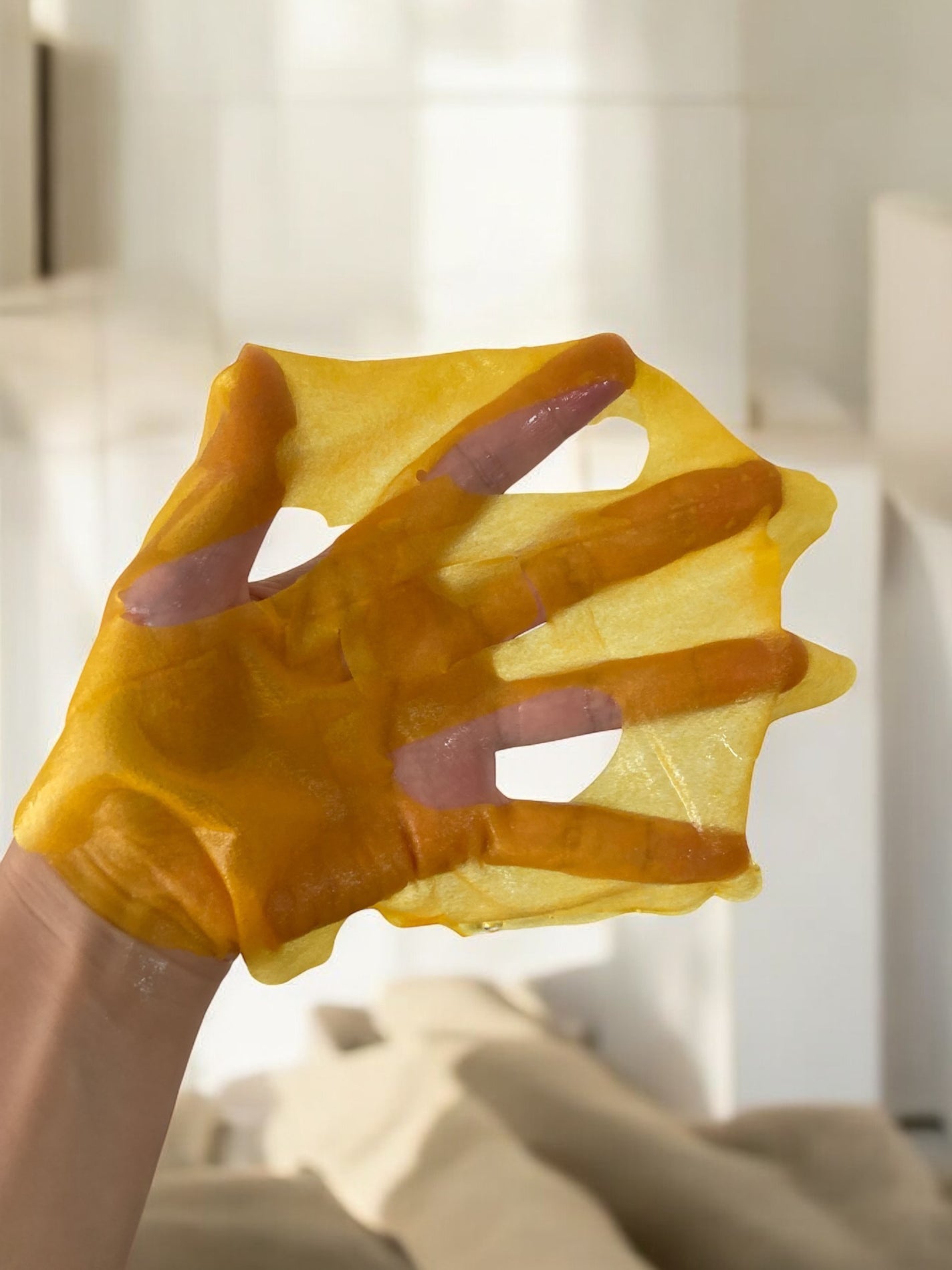 5番 白玉グルタチオンCふりかけマスク/numbuzin/シートマスク・パックを使ったクチコミ(2枚目)