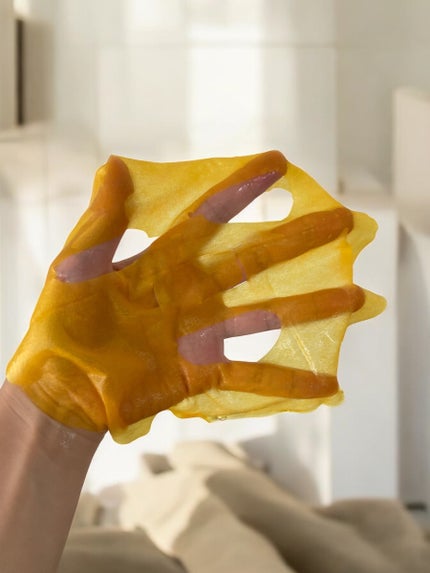 5番 白玉グルタチオンCふりかけマスク/numbuzin/シートマスク・パックを使ったクチコミ(2枚目)