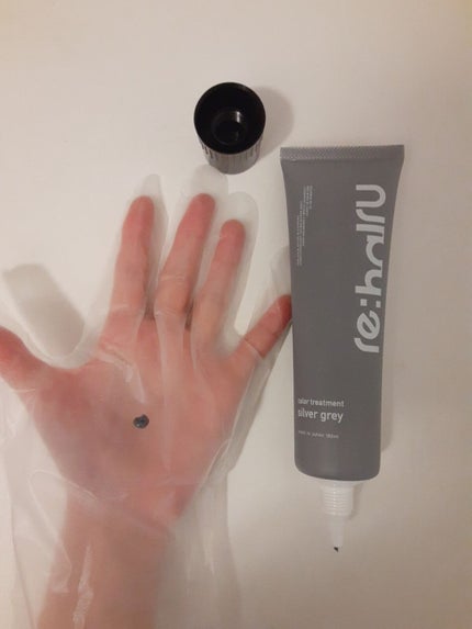 カラートリートメント/re:hairu/洗い流すヘアトリートメントを使ったクチコミ(3枚目)