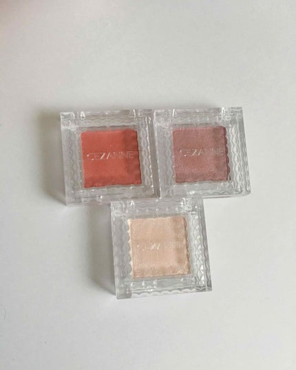 シングルカラーアイシャドウ/CEZANNE/単色アイシャドウを使ったクチコミ(1枚目)