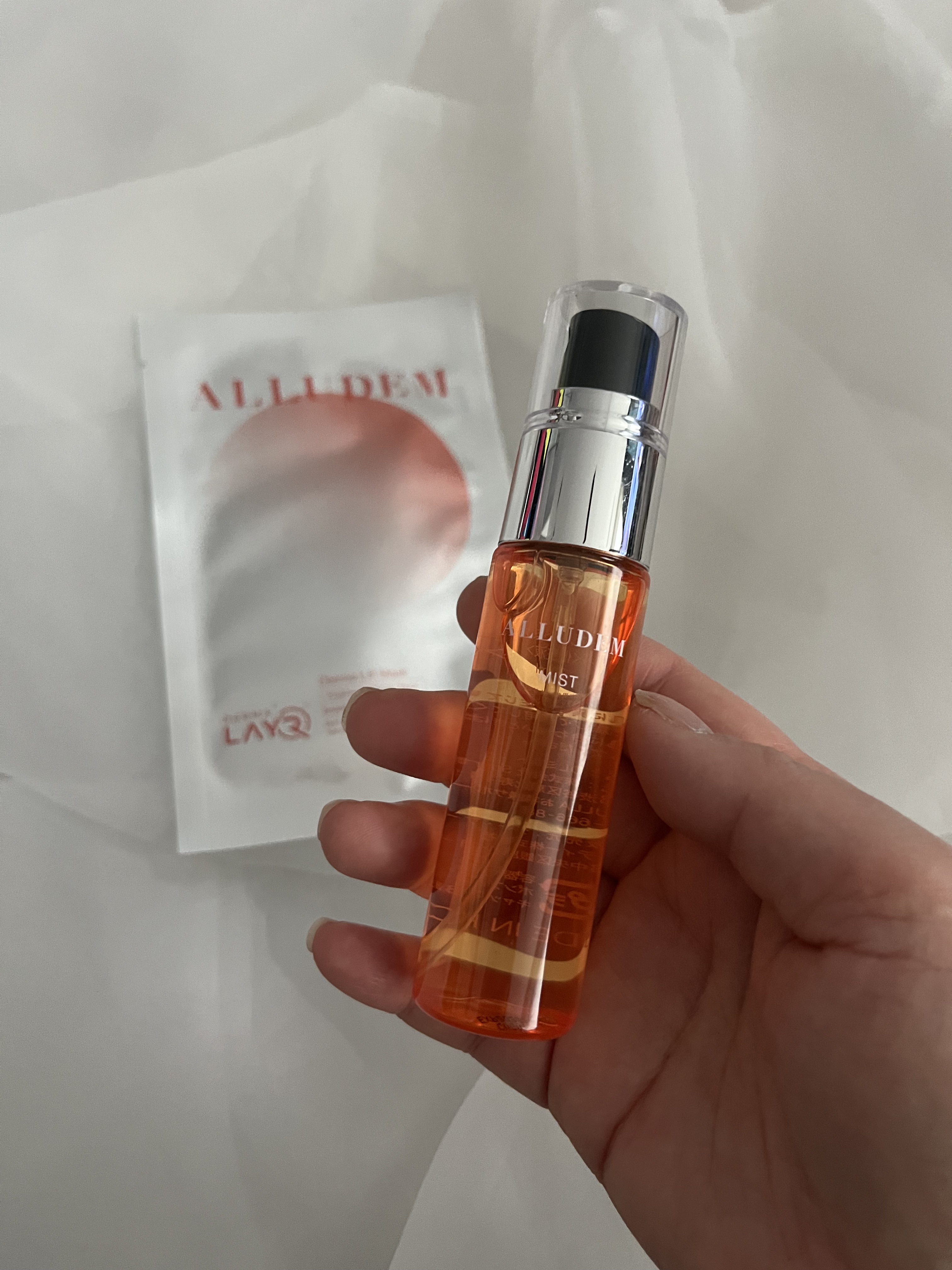 Derma Lift Mask/ALLUDEM/スキンケアキットを使ったクチコミ（2枚目）