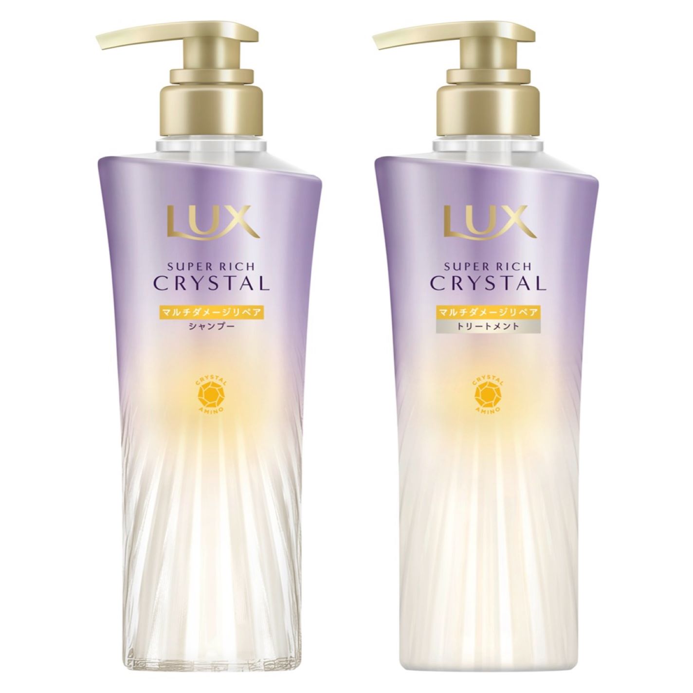スーパーリッチクリスタル　マルチダメージリペア　シャンプー/トリートメント / LUX
