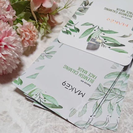 ブラミッシュカーミングフェイス マスク/MAKE9/シートマスク・パックを使ったクチコミ(3枚目)