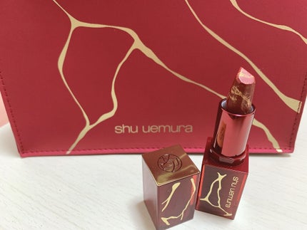 キヌ ルージュ サテン/shu uemura/口紅を使ったクチコミ(2枚目)