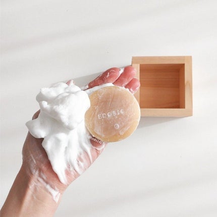 フローラディエンス モイスチャライジングスフレソープ/EDOBIO/洗顔石鹸を使ったクチコミ(3枚目)