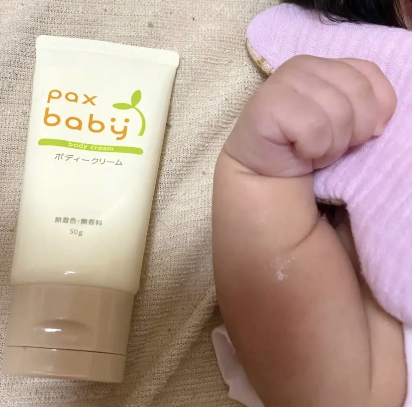 パックスベビー ボディークリーム/パックスベビー/ボディクリームを使ったクチコミ（1枚目）