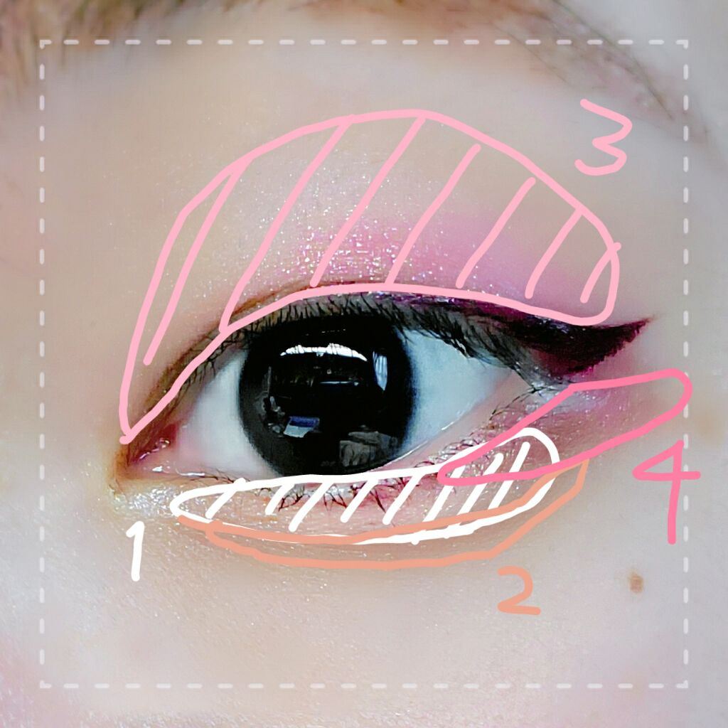 デュアルアイシャドウ N/excel/アイシャドウパレットを使ったクチコミ（3枚目）