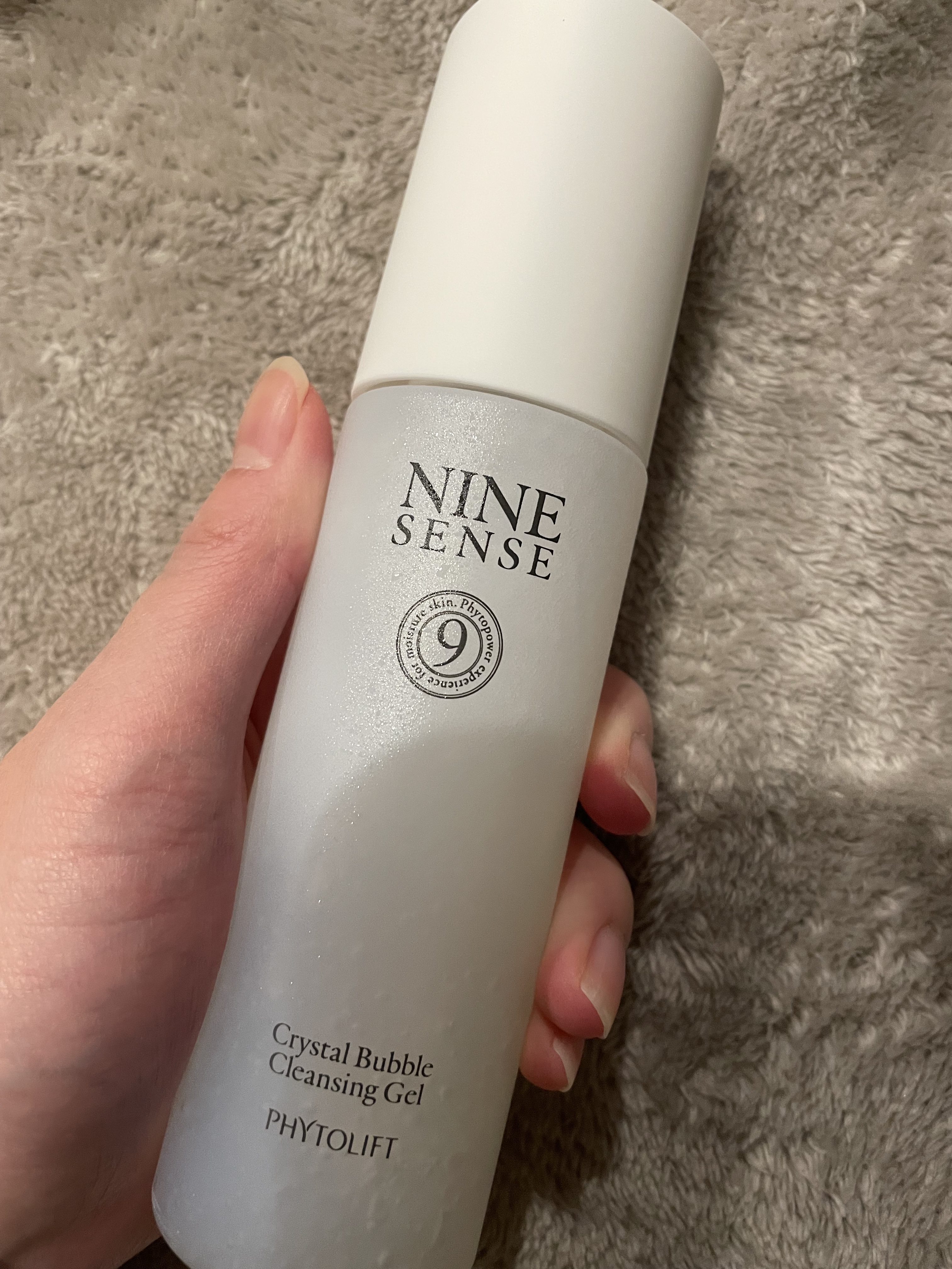 ナインセンス クリスタルバブルクレンジングジェル/NINE SENSE PHYTOLIFT/クレンジングジェルを使ったクチコミ（1枚目）