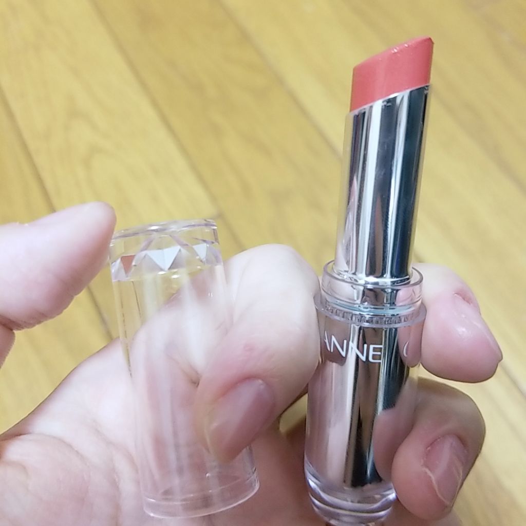 ラスティンググロスリップ/CEZANNE/口紅を使ったクチコミ（1枚目）