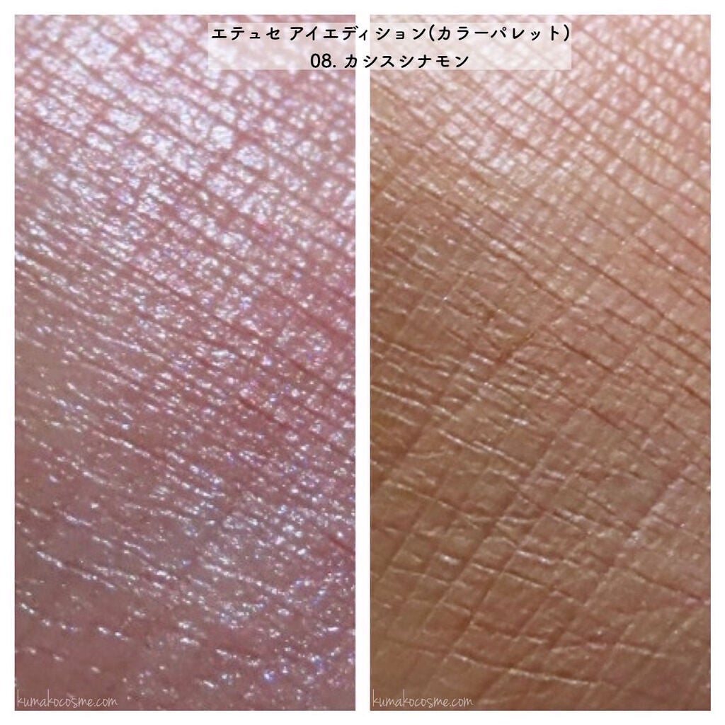 エテュセ アイエディション(カラーパレット)/ettusais/アイシャドウパレットを使ったクチコミ(5枚目)